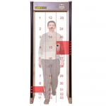 Walkthrough metal detector